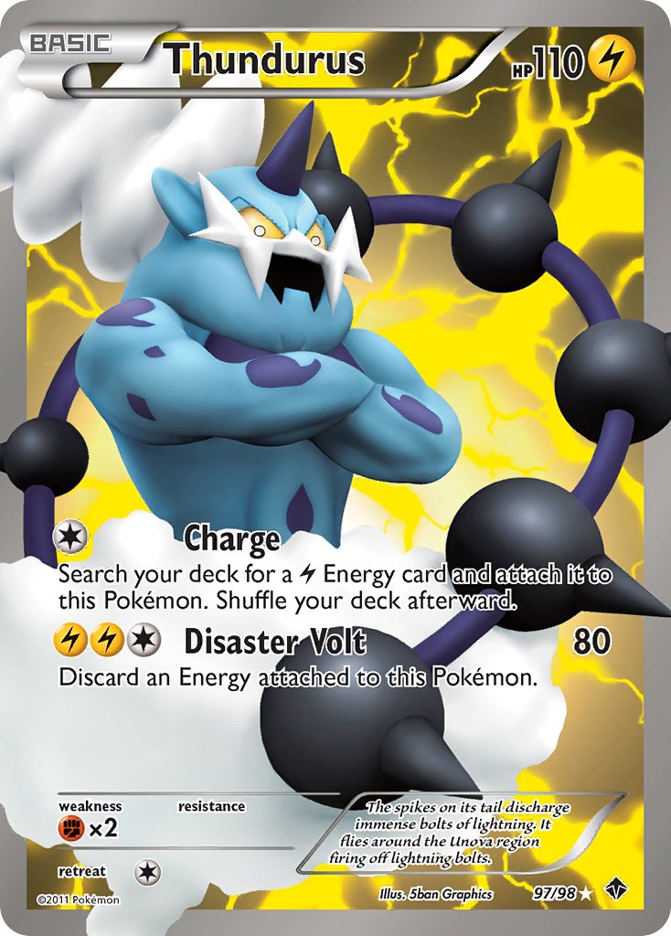 Thundurus Full Art 97-98