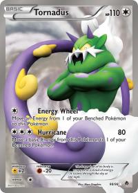 pokemon emerging powers tornadus full art 98 98