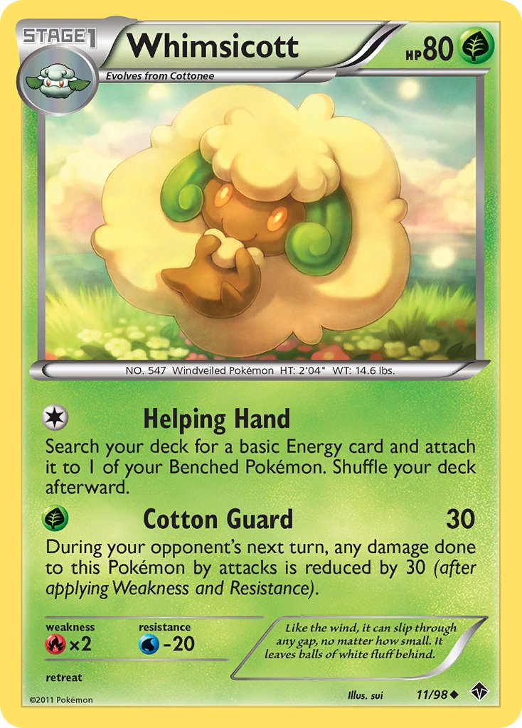 Whimsicott 11-98 (RH)