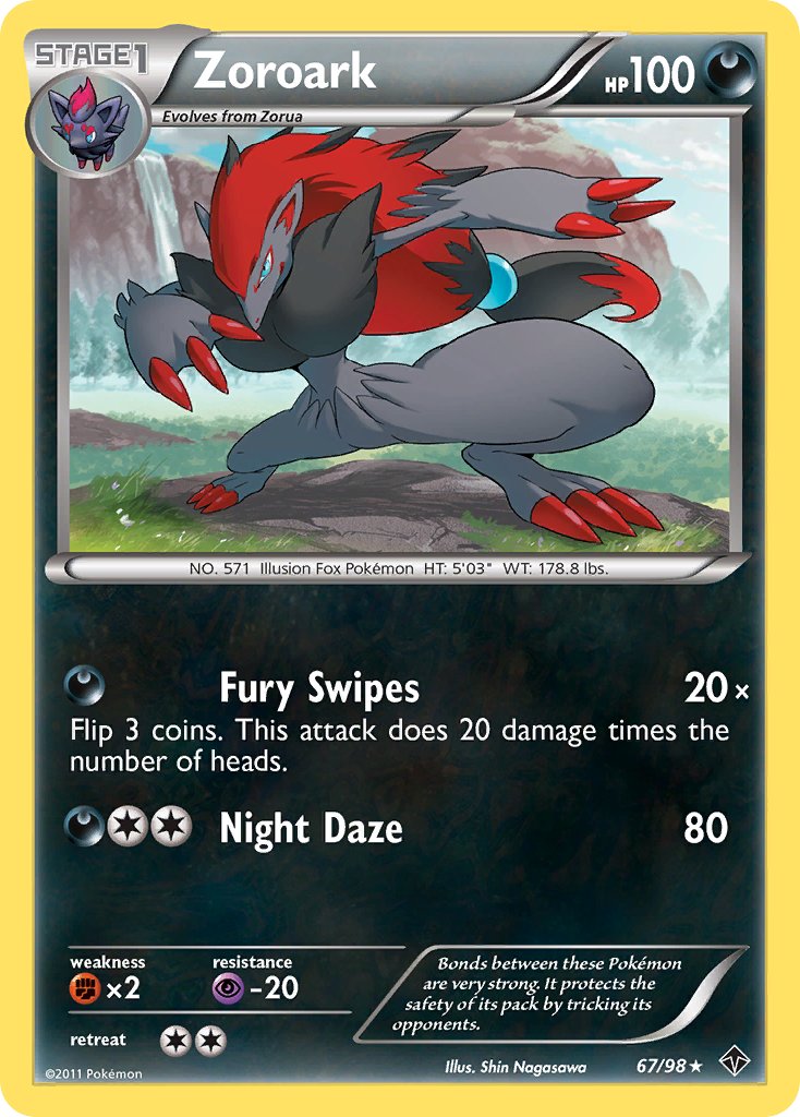 Zoroark 67-98 (RH)