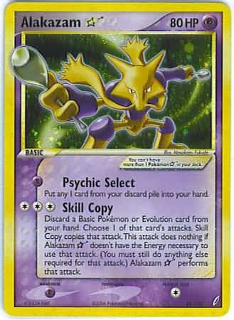 Alakazam Gold Star 99-100
