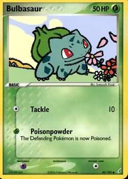 Bulbasaur 45-100