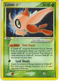 pokemon ex crystal guardians celebi gold star 100 100