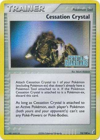 Cessation Crystal 74-100 (RH)