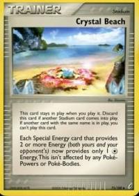 pokemon ex crystal guardians crystal beach 75 100