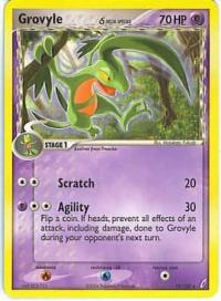 pokemon ex crystal guardians grovyle 19 100