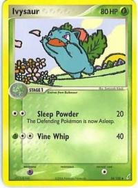 pokemon ex crystal guardians ivysaur 34 100