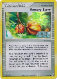 pokemon ex crystal guardians memory berry 80 100 rh