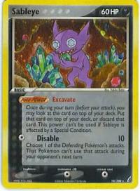 pokemon ex crystal guardians sableye 10 100