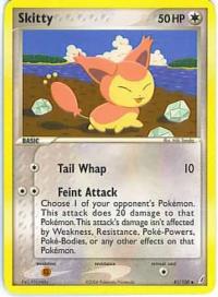 pokemon ex crystal guardians skitty 41 100