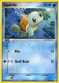 pokemon ex crystal guardians squirtle 63 100