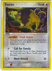 pokemon ex crystal guardians tauros 12 100