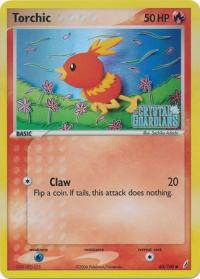 pokemon ex crystal guardians torchic 65 100 rh