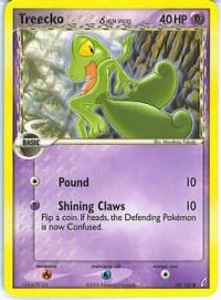 pokemon ex crystal guardians treecko 67 100