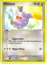 pokemon ex crystal guardians whismur 69 100