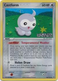 pokemon ex delta species castform 34 113 rh