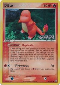 pokemon ex delta species ditto 61 113 rh