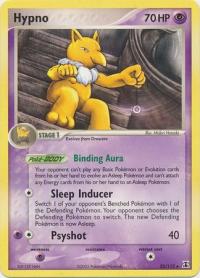 pokemon ex delta species hypno 23 113