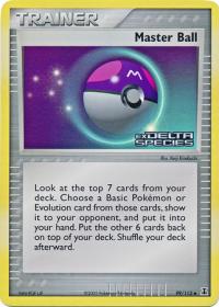 pokemon ex delta species master ball 99 113 rh