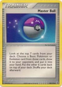 pokemon ex delta species master ball 99 113