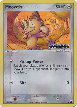 Meowth 77-113 (RH)