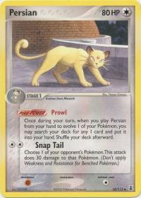 pokemon ex delta species persian 50 113