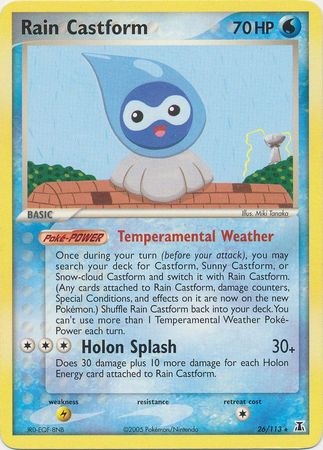 Rain Castform 26-113