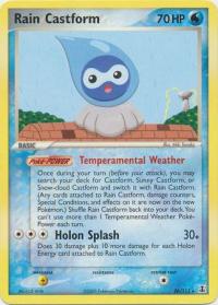 pokemon ex delta species rain castform 26 113