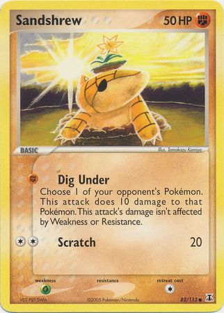 Sandshrew 82-113