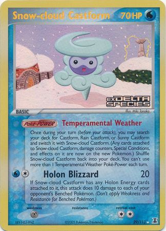 Snow-Cloud Castform 29-113 (RH)