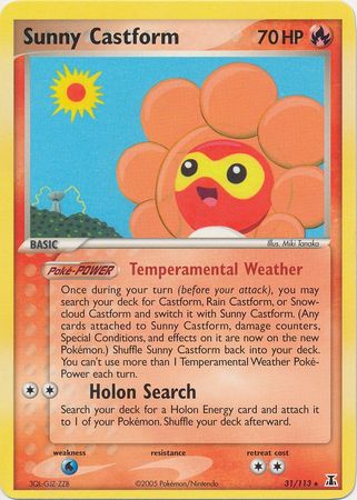 Sunny Castform 31-113