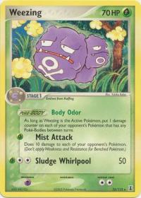 pokemon ex delta species weezing 33 113