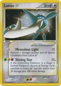 pokemon ex deoxys latios gold star 106 107