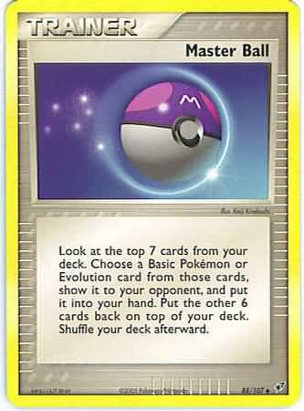 Master Ball 88-107