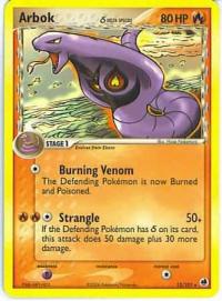 pokemon ex dragon frontiers arbok 13 101