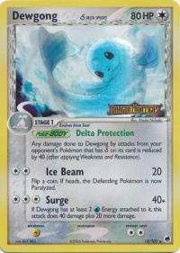 pokemon ex dragon frontiers dewgong 15 101 rh