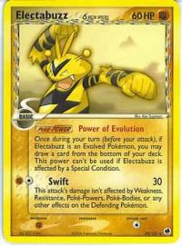 pokemon ex dragon frontiers electabuzz 29 101