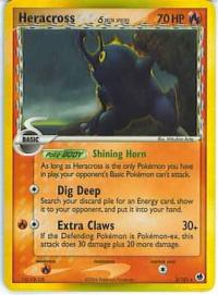 pokemon ex dragon frontiers heracross 3 101