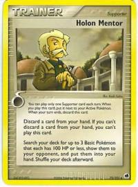 pokemon ex dragon frontiers holon mentor 75 101