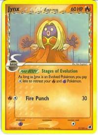 pokemon ex dragon frontiers jynx 17 101