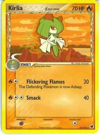 pokemon ex dragon frontiers kirlia 33 101