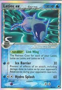 pokemon ex dragon frontiers latios ex 96 101