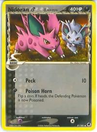 pokemon ex dragon frontiers nidoran 57 101