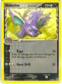 pokemon ex dragon frontiers nidorino 35 101