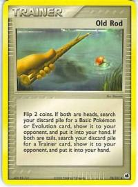 pokemon ex dragon frontiers old rod 78 101
