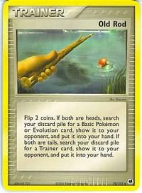 pokemon ex dragon frontiers old rod 78 101