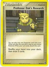 pokemon ex dragon frontiers professor oak s research 80 101