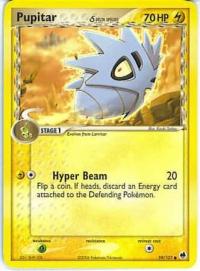 pokemon ex dragon frontiers pupitar 58 101