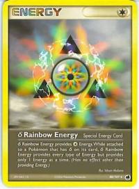 pokemon ex dragon frontiers rainbow energy 88 101