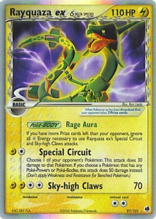 Rayquaza EX 97-101